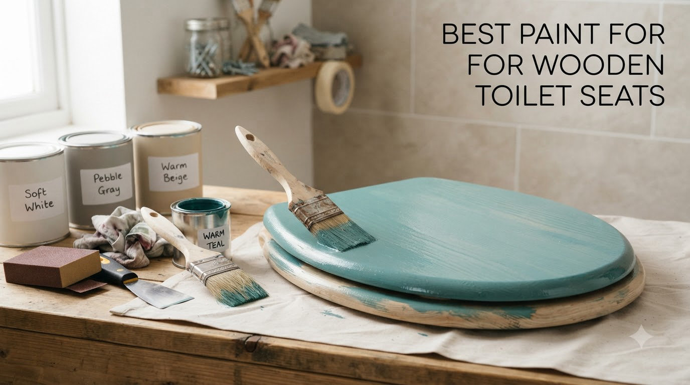 best paint for wooden toilet seats