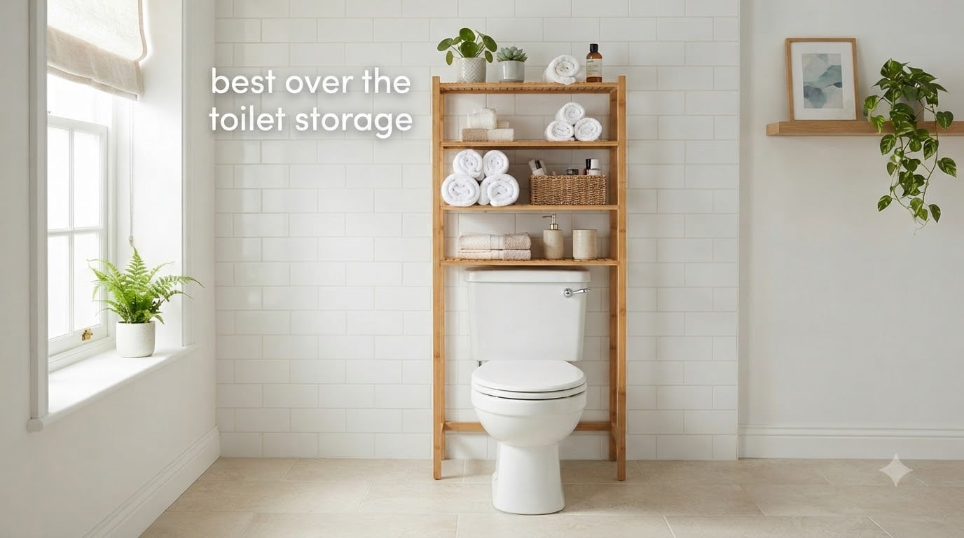 best over the toilet storage