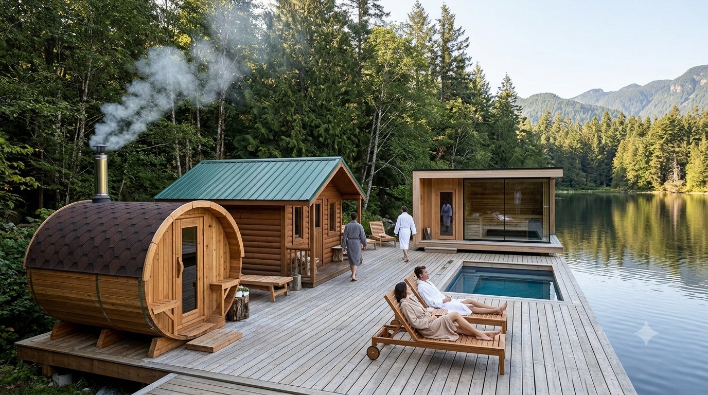 best outdoor saunas