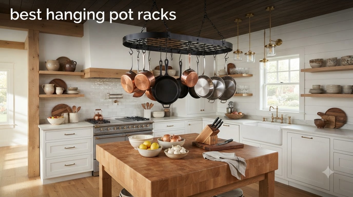 best hanging pot racks