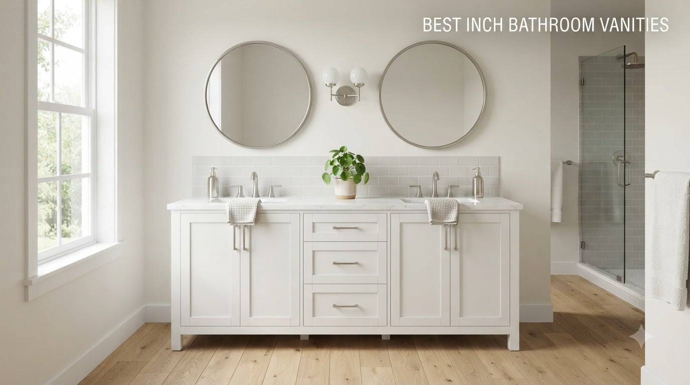 best 60 inch bathroom vanities