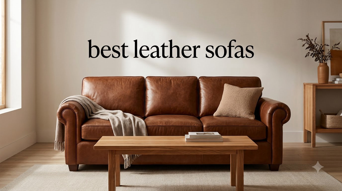 best leather sofas