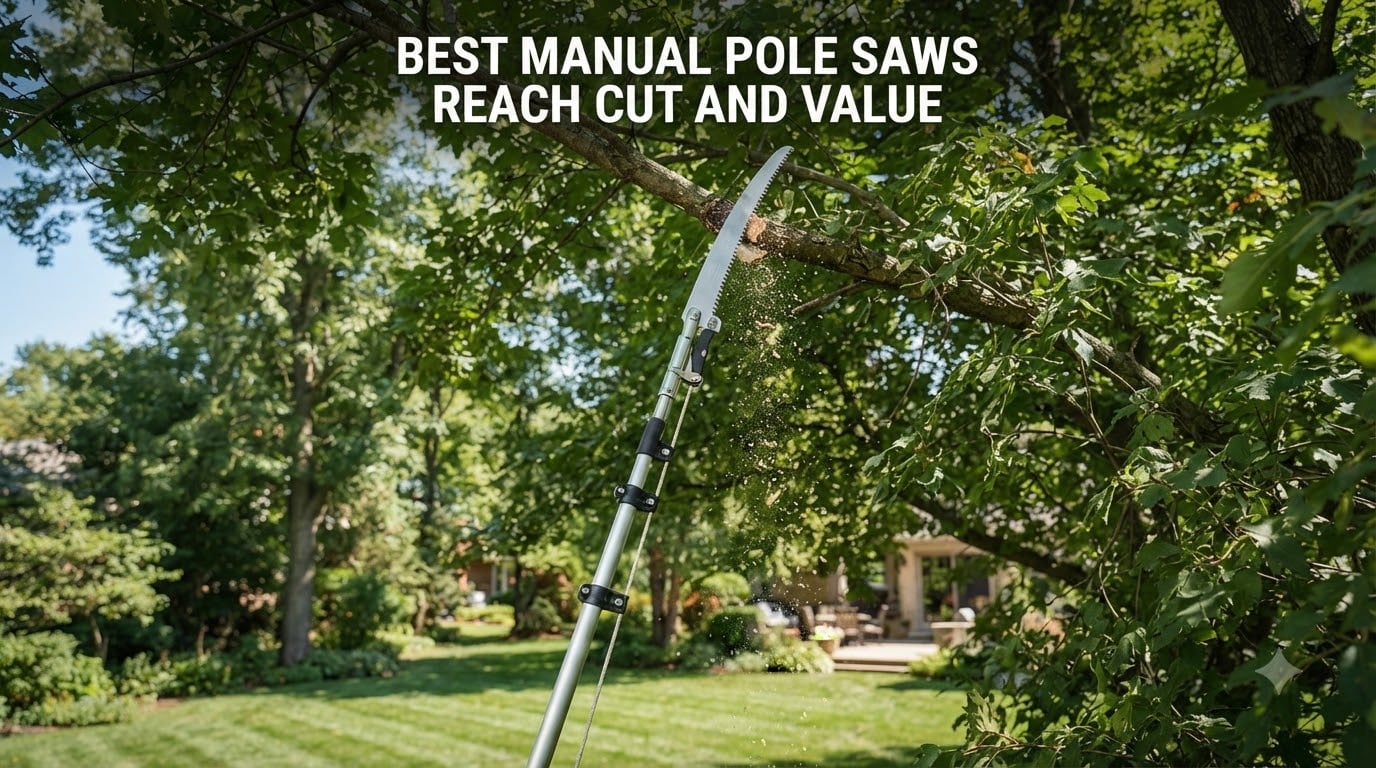 best manual pole saws reach cut and value
