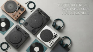 best turntables with speakers for beginners