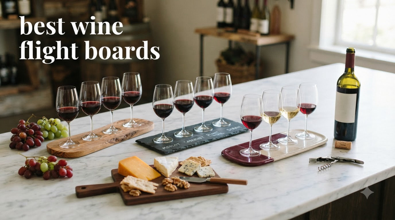 best wine flight boards