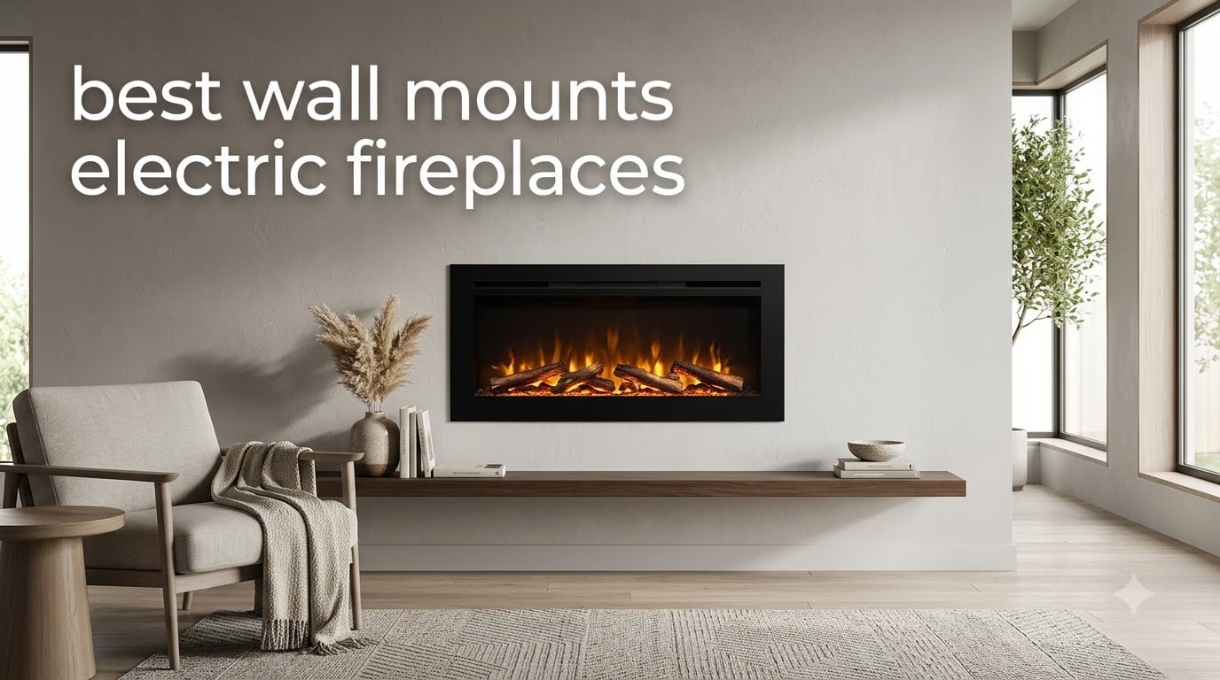 best wall mounts electric fireplaces