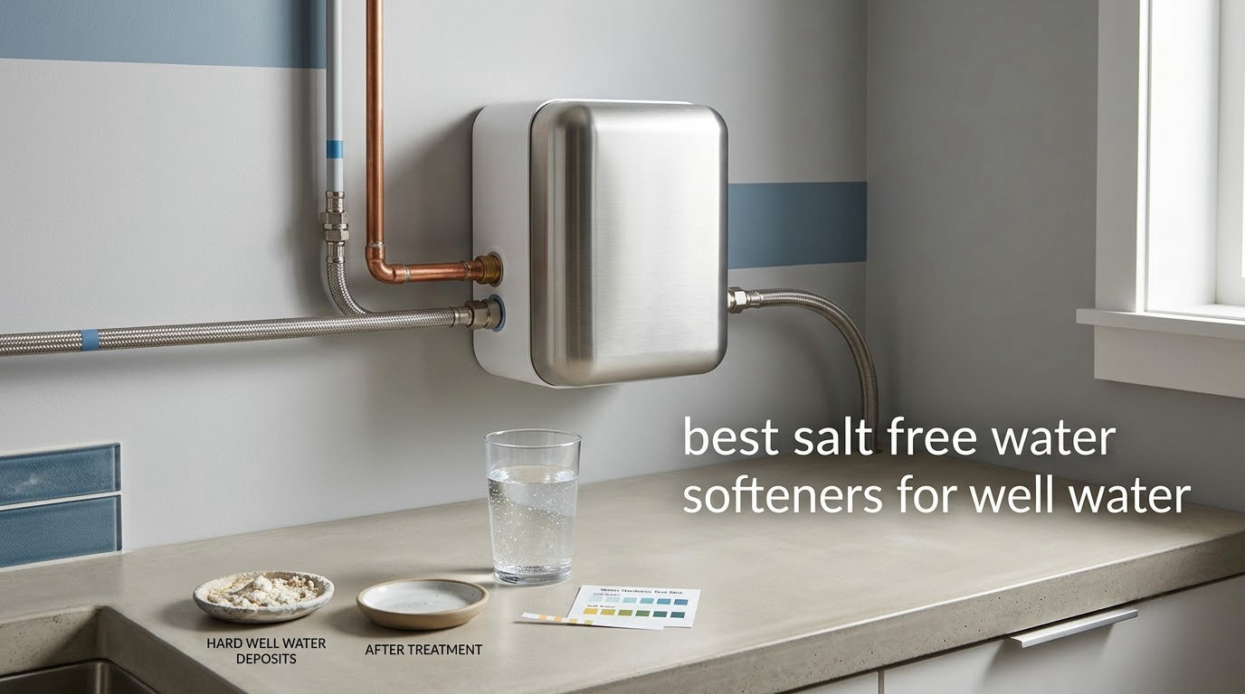best salt free water softeners for well water