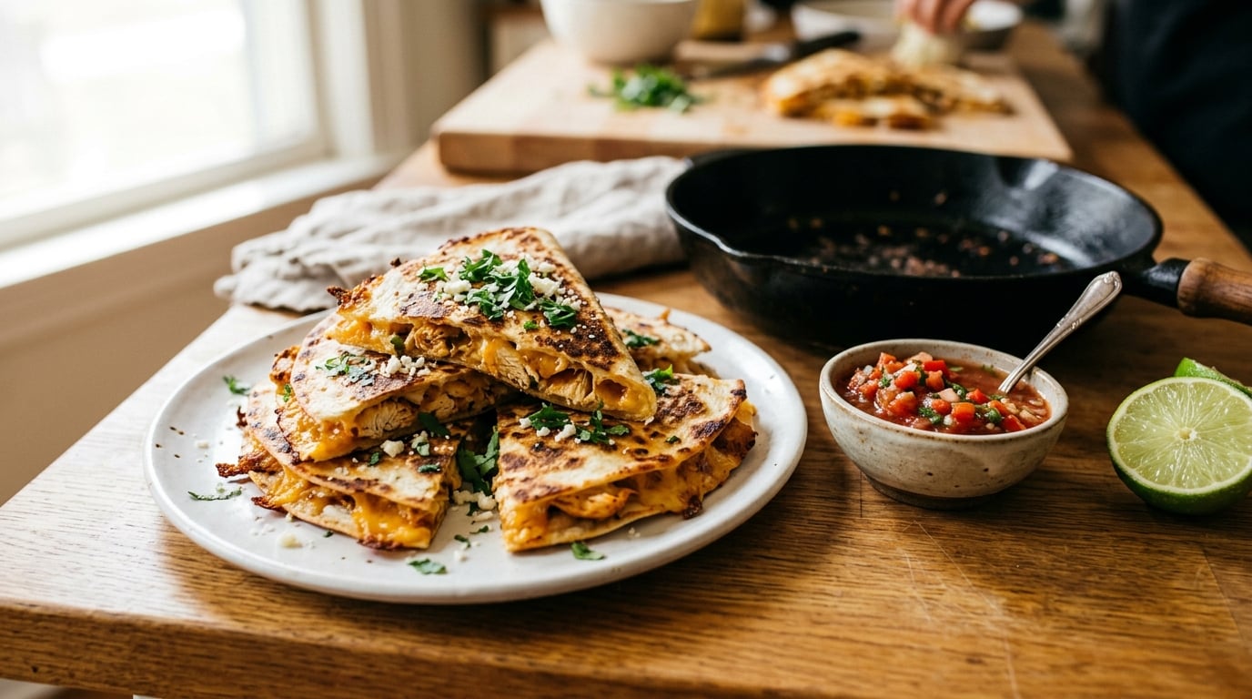 easy quesadilla recipes for lunch and dinner