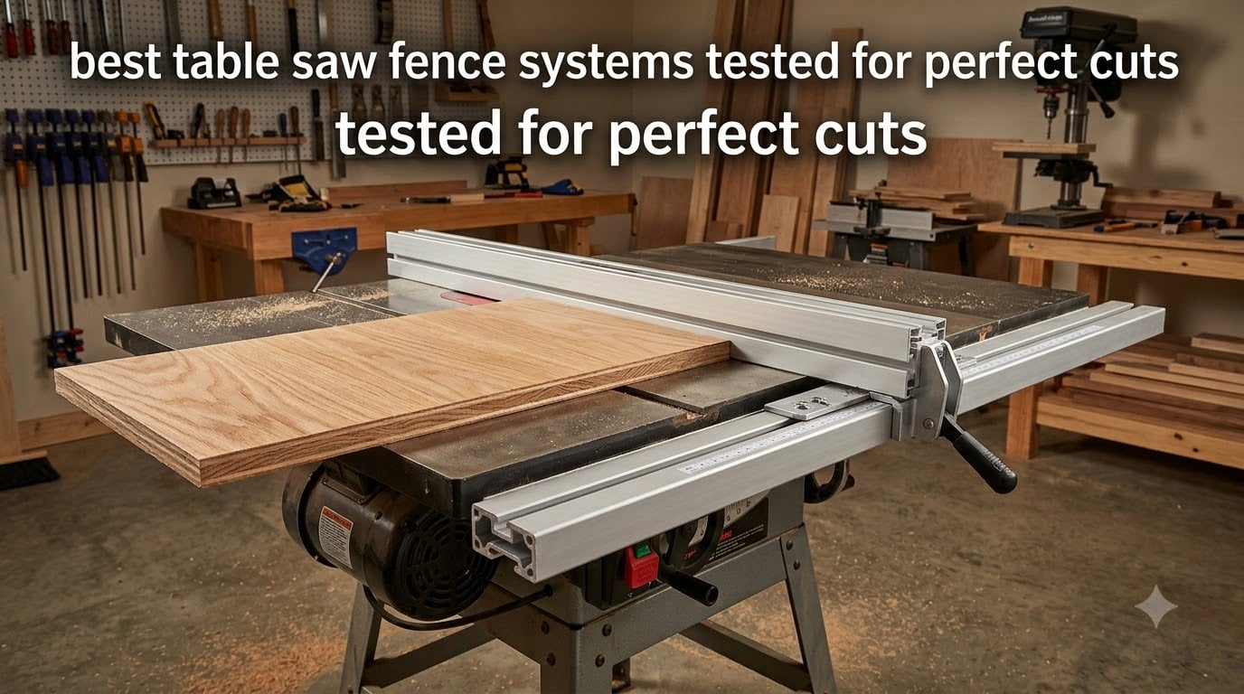 best table saw fence systems tested for perfect cuts