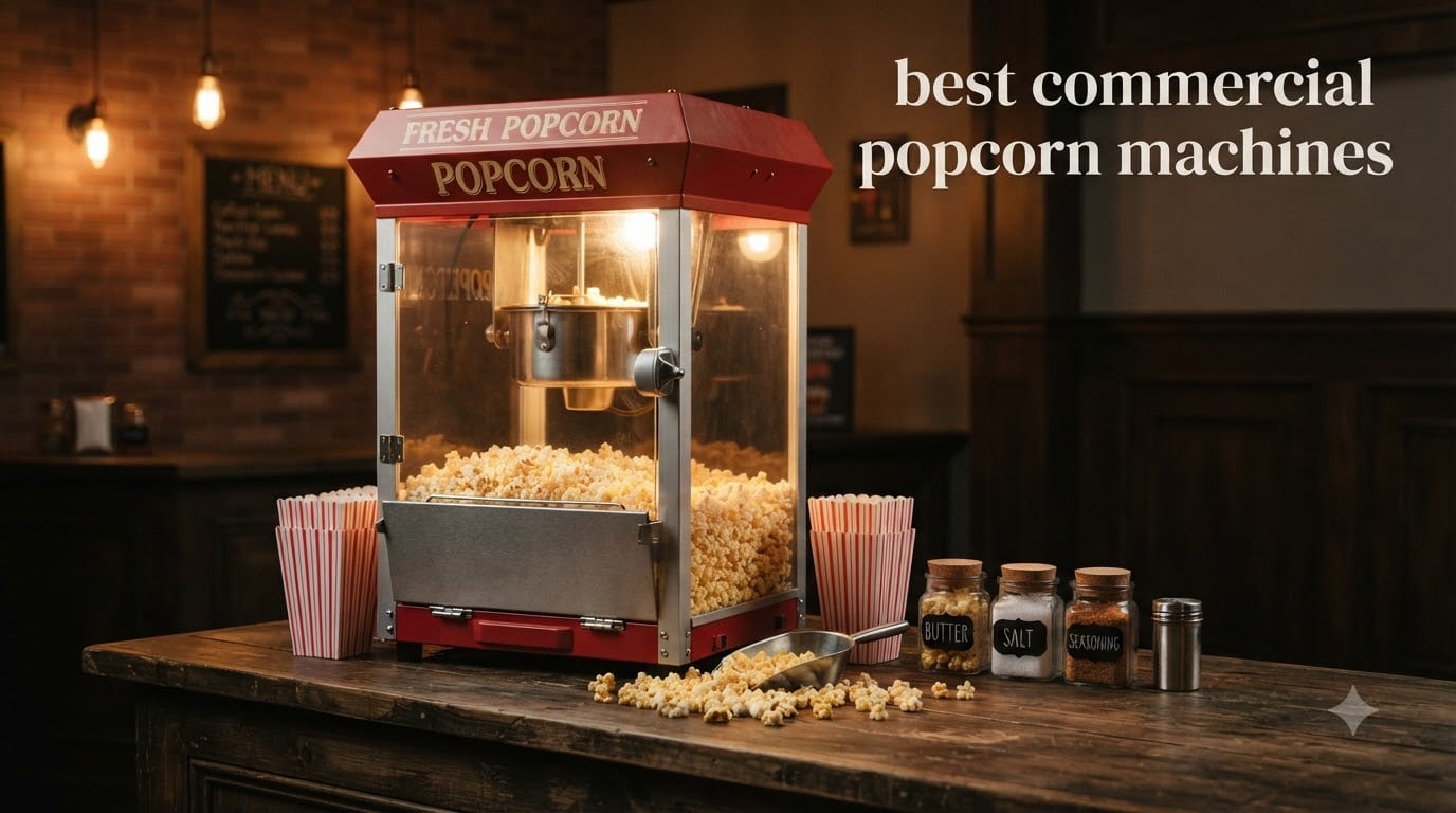 best commercial popcorn machines