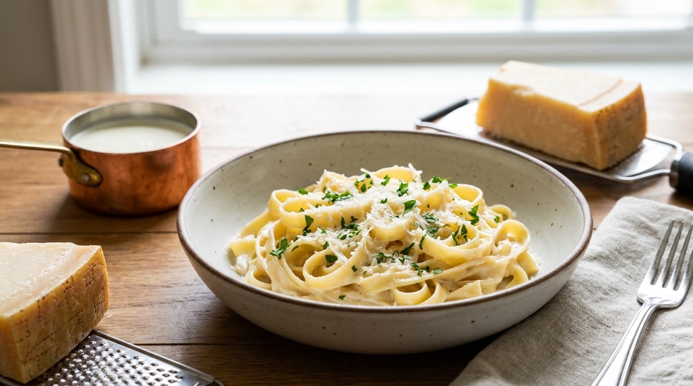 easy homemade alfredo sauce recipe