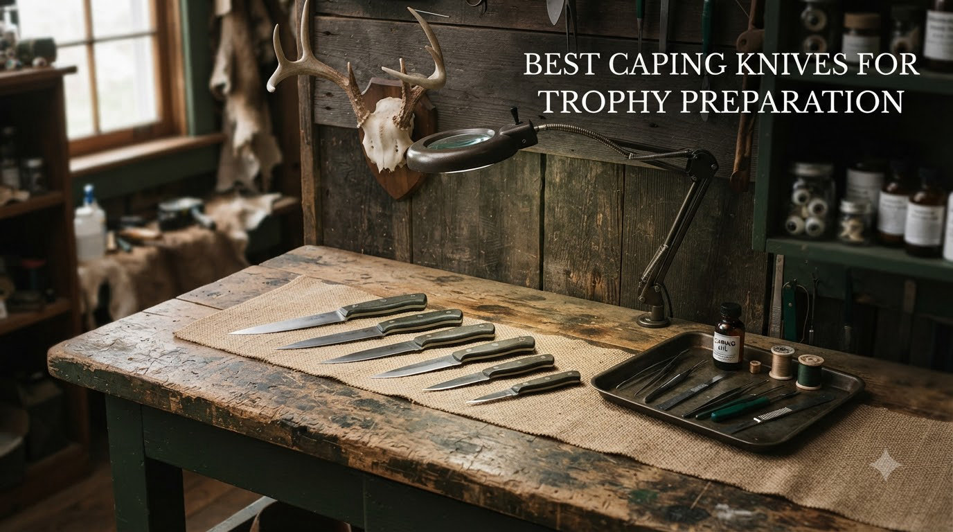 best caping knives for trophy preparation