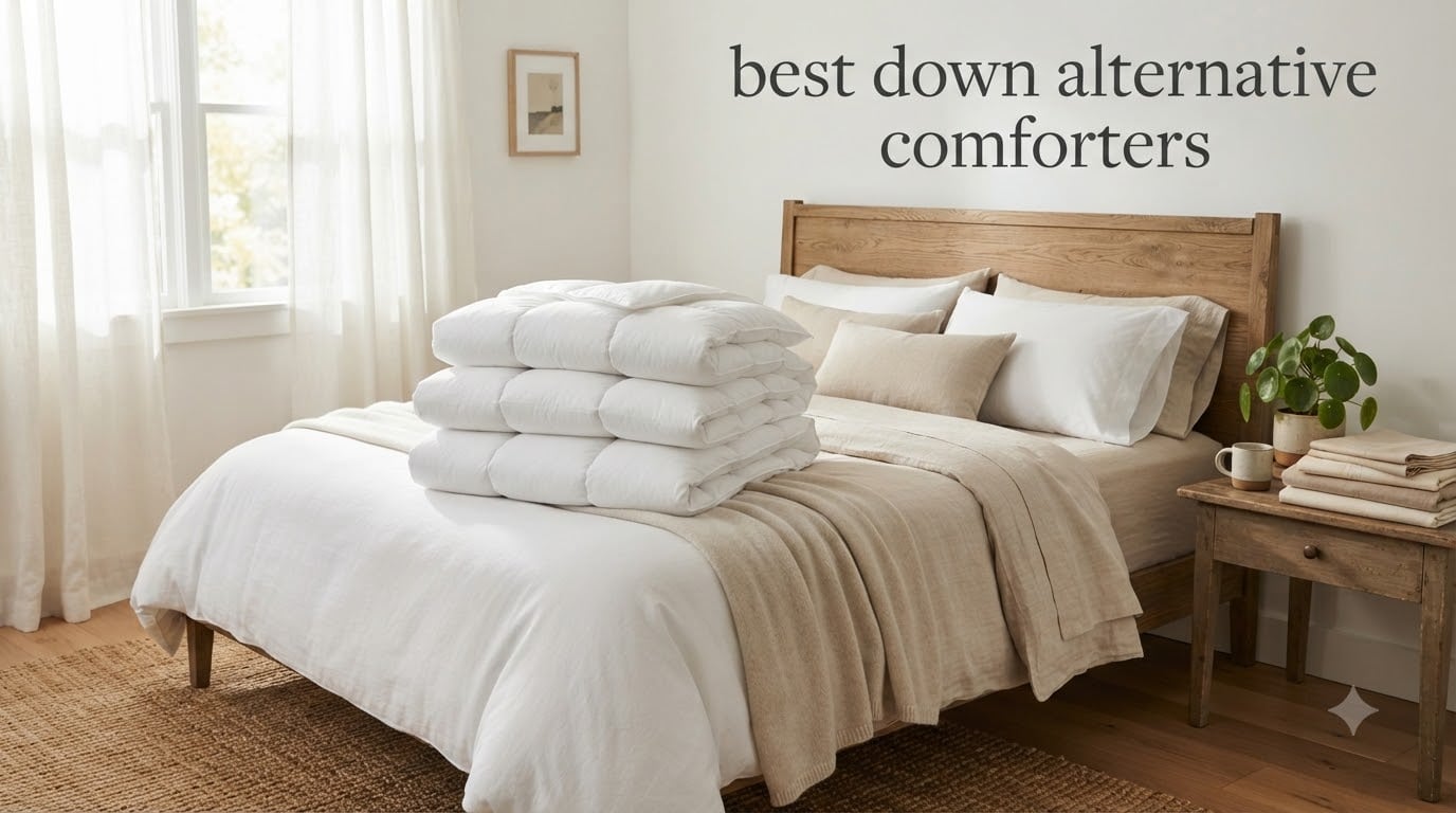 best down alternative comforters