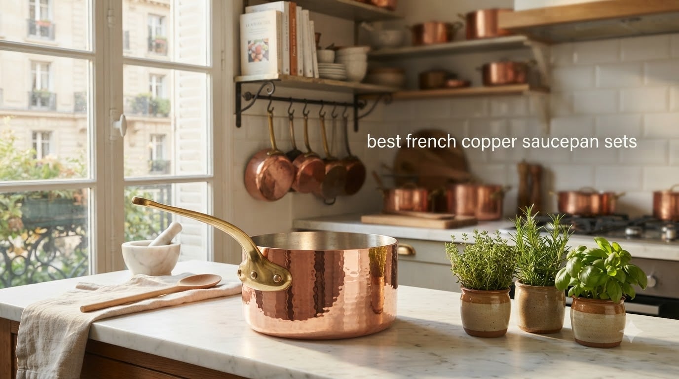 best french copper saucepan sets