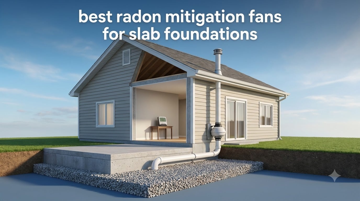 best radon mitigation fans for slab foundations