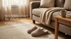 best house shoes for elderly men comfort