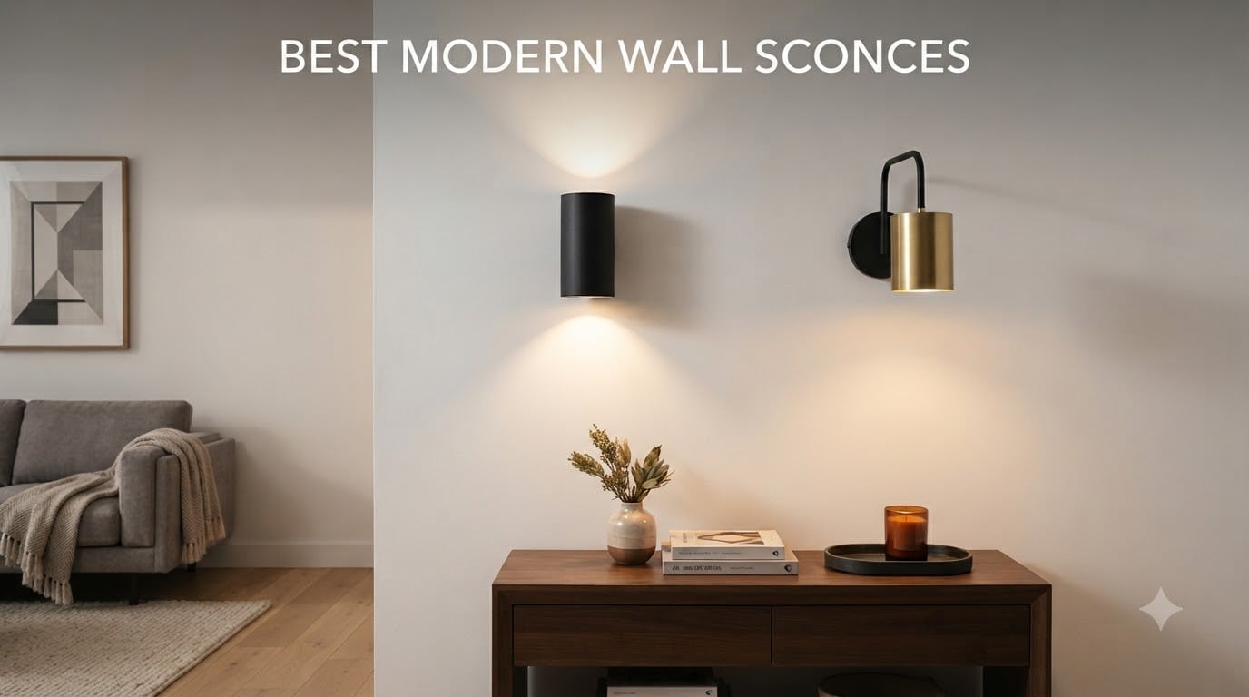 best modern wall sconces