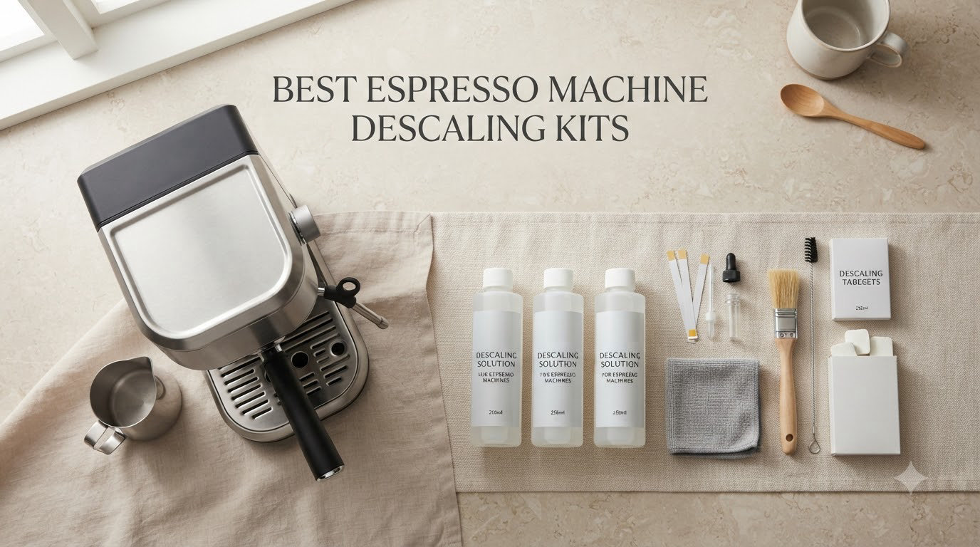 best espresso machine descaling kits