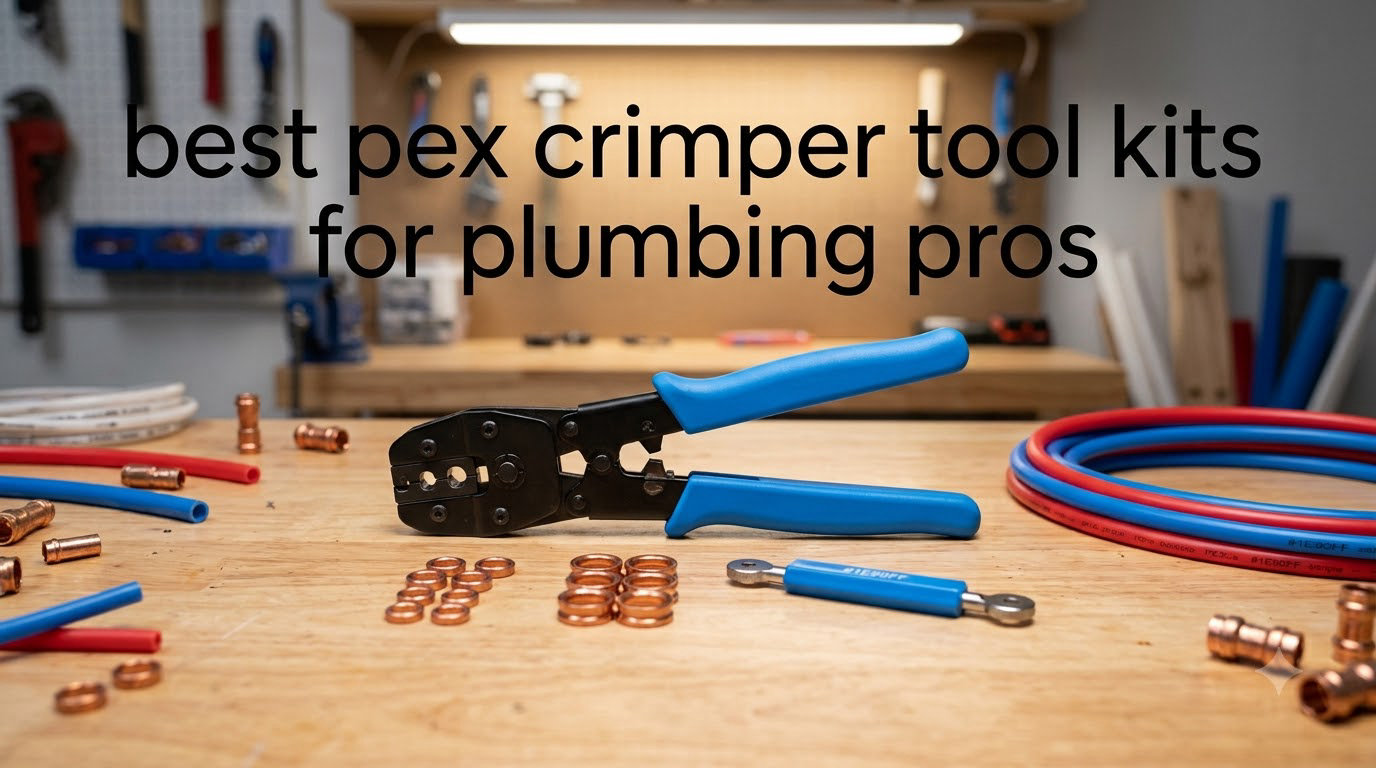 best pex crimper tool kits for plumbing pros