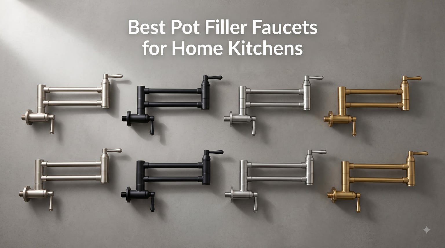 Best Pot Filler Faucets for Home Kitchens
