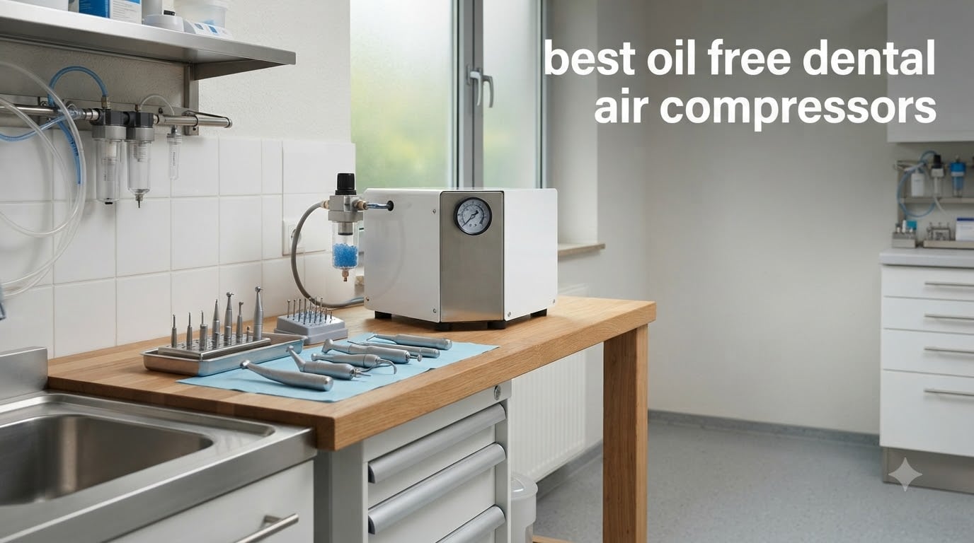 best oil free dental air compressors