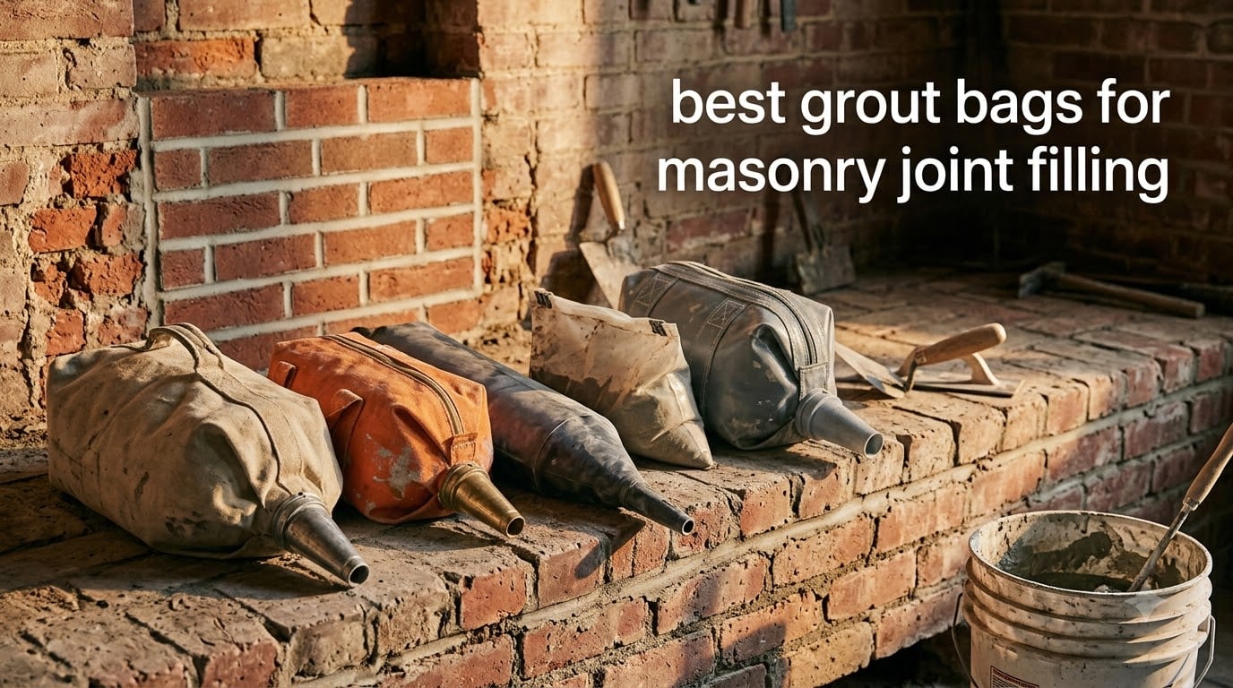 best grout bags for masonry joint filling
