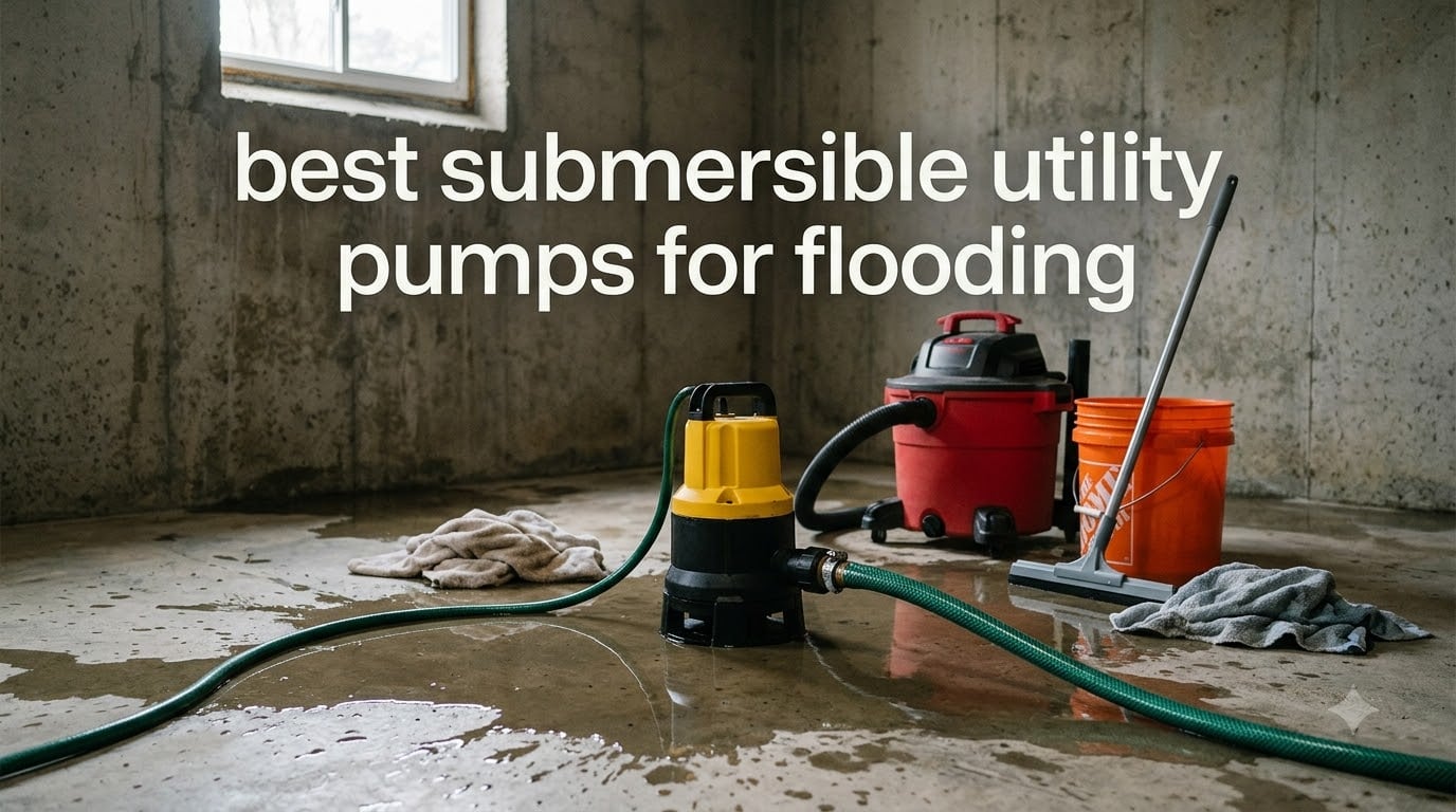 best submersible utility pumps for flooding