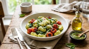 one pan gnocchi dinner ideas with vegetables