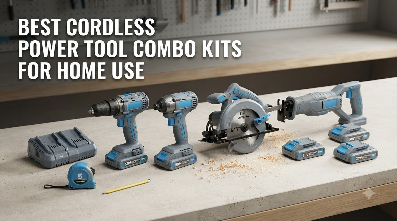 best cordless power tool combo kits for home use