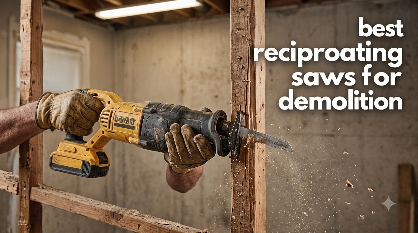 best reciprocating saws for demolition