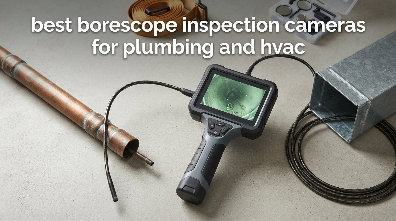 best borescope inspection cameras for plumbing and hvac
