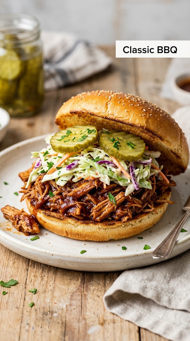 Classic Slow-Cooker BBQ Chicken