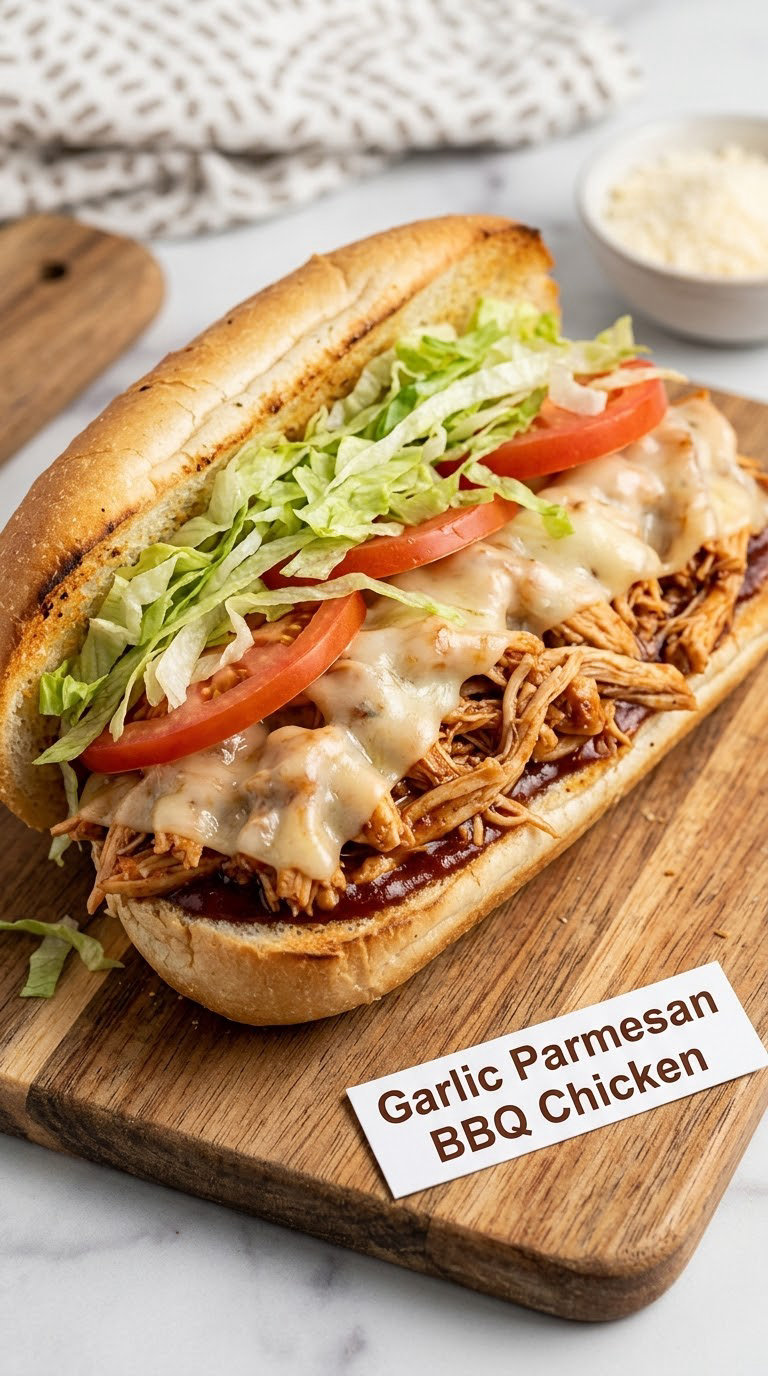 Garlic Parmesan BBQ Chicken