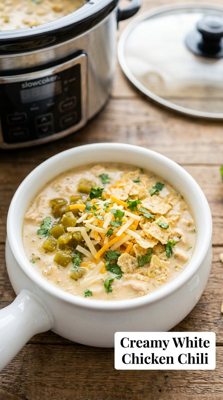 Creamy White Chicken Chili