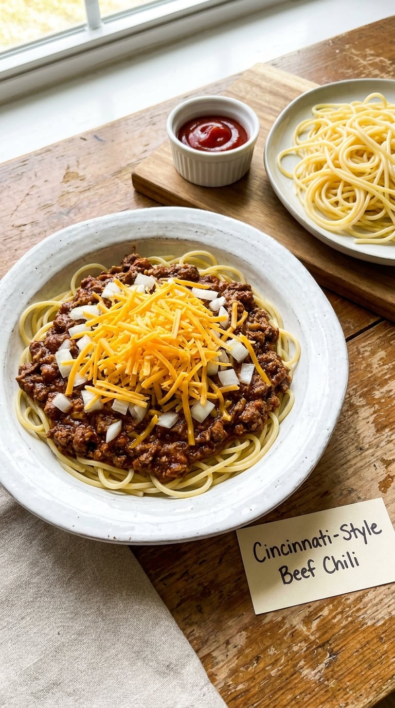 Cincinnati-Style Beef Chili