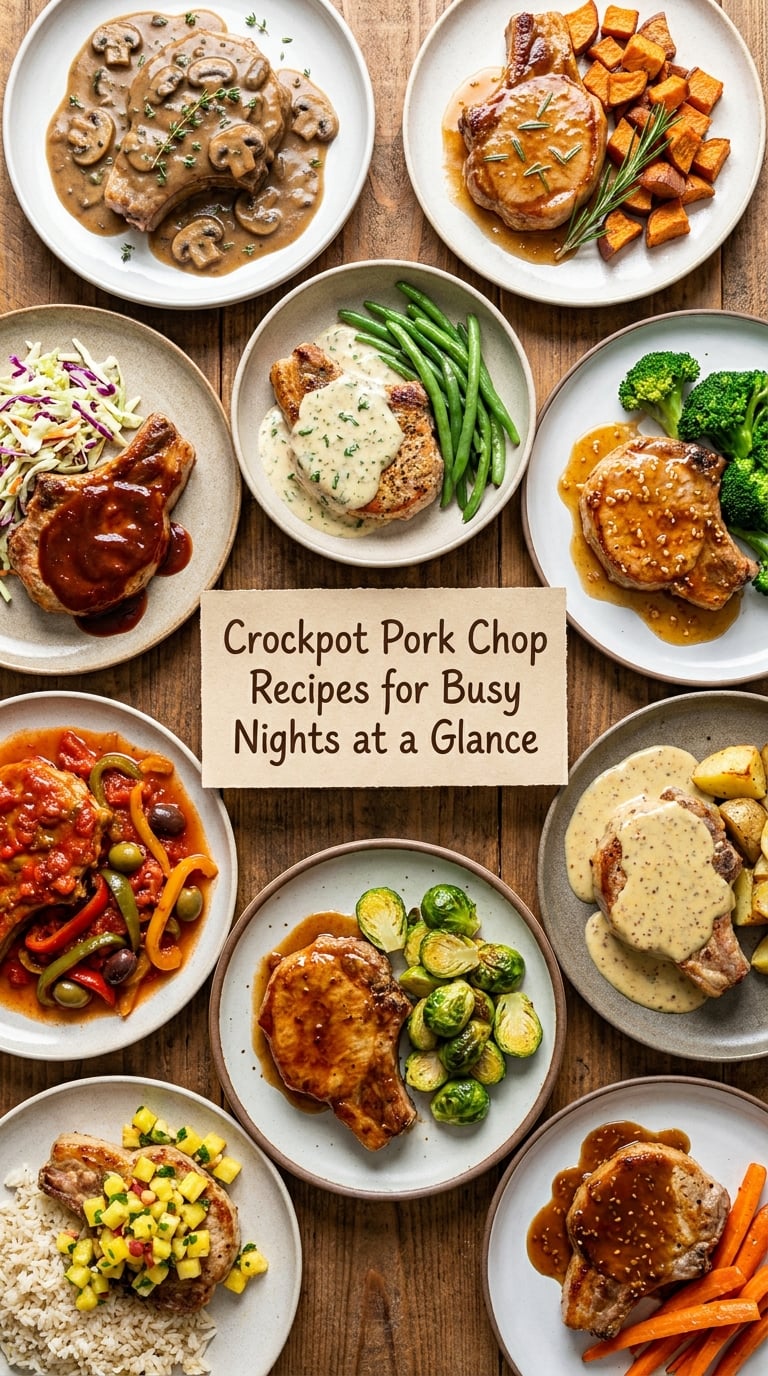 Crockpot Pork Chop Recipes for Busy Nights at a Glance