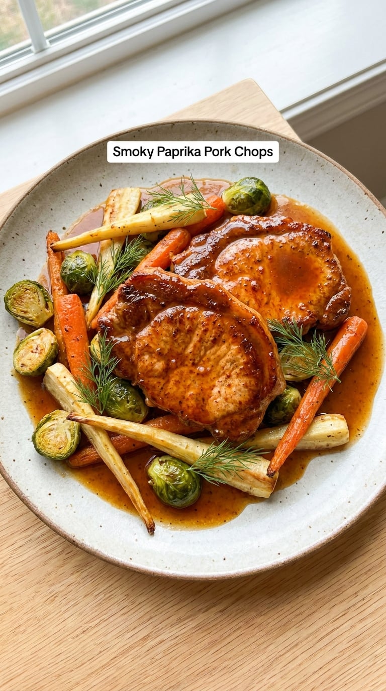 Smoky Paprika Pork Chops