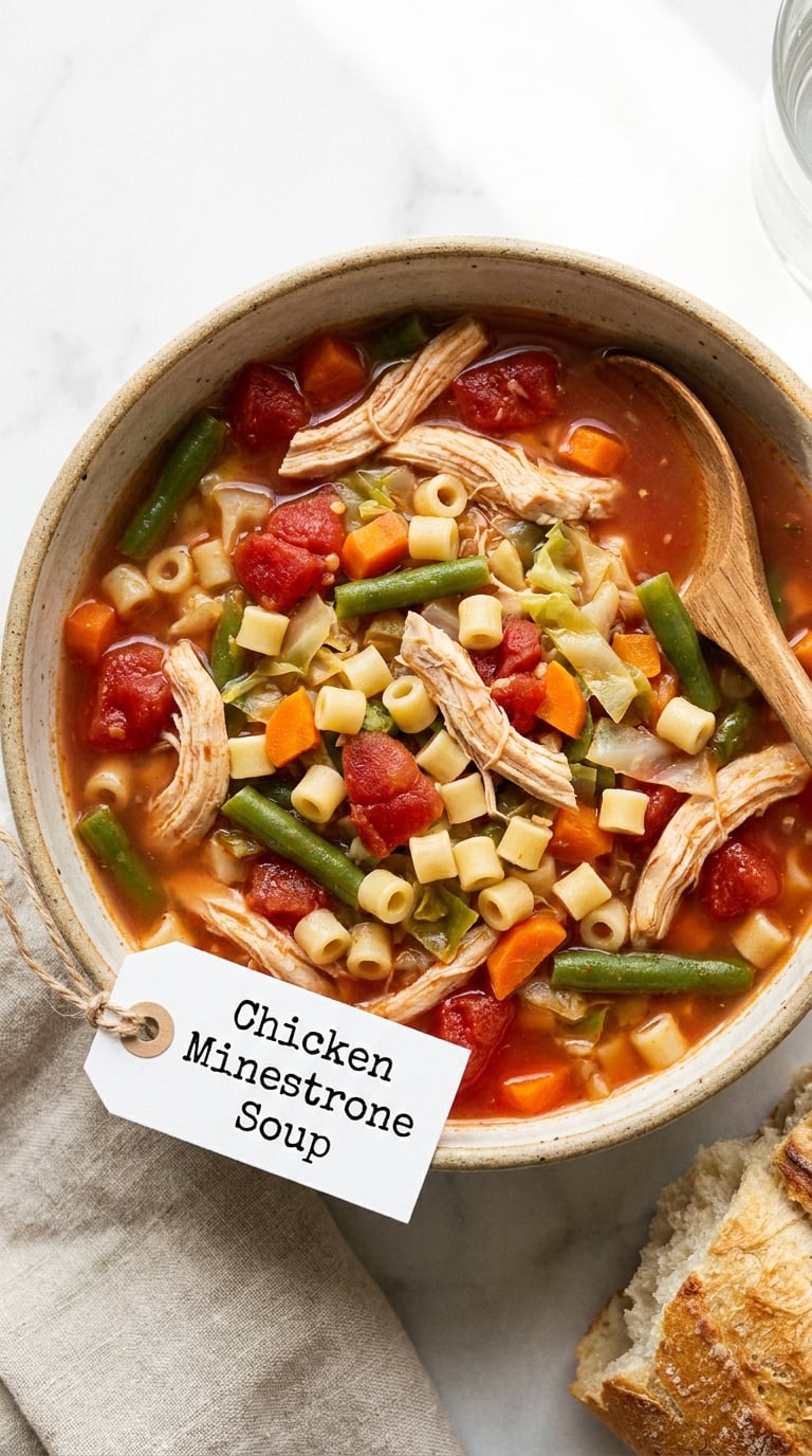 Chicken Minestrone Soup