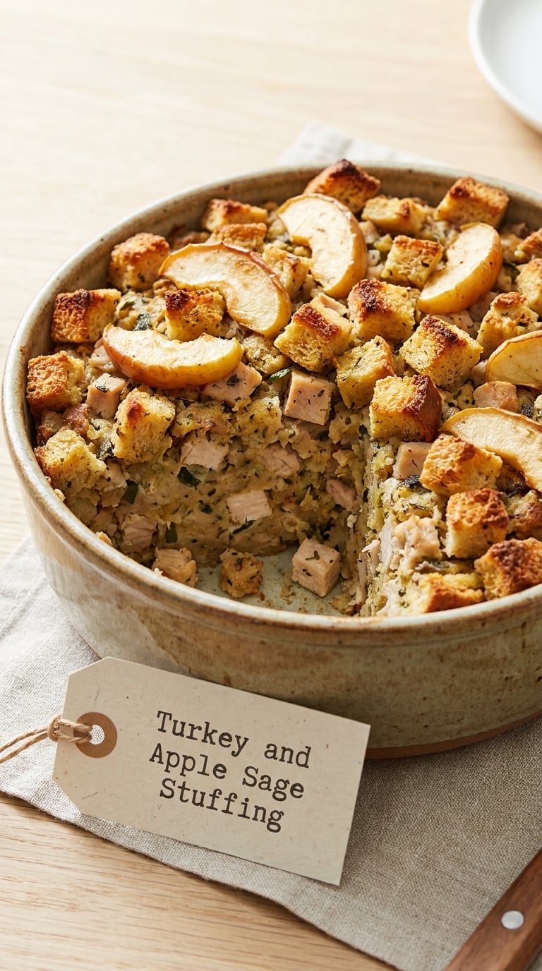 Turkey and Apple Sage Stuffing