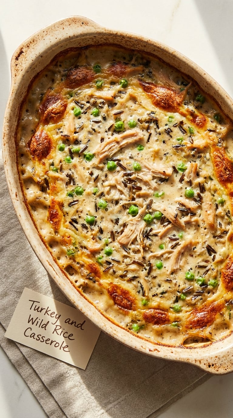 Turkey and Wild Rice Casserole