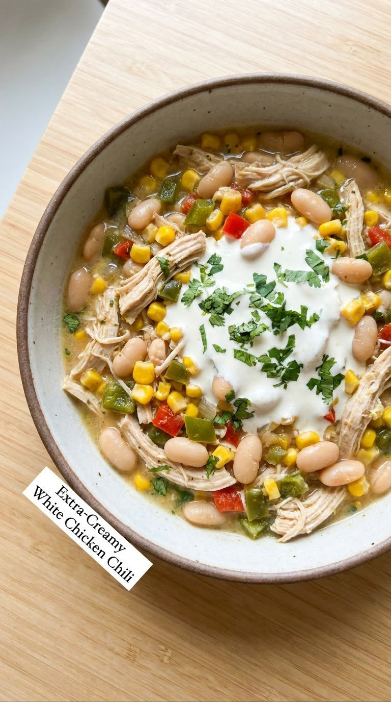 Extra-Creamy White Chicken Chili