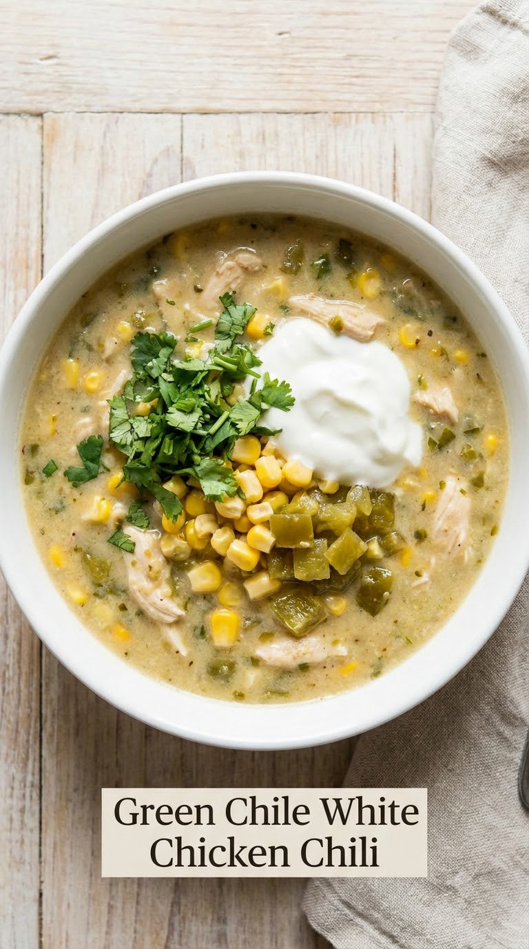 Green Chile White Chicken Chili