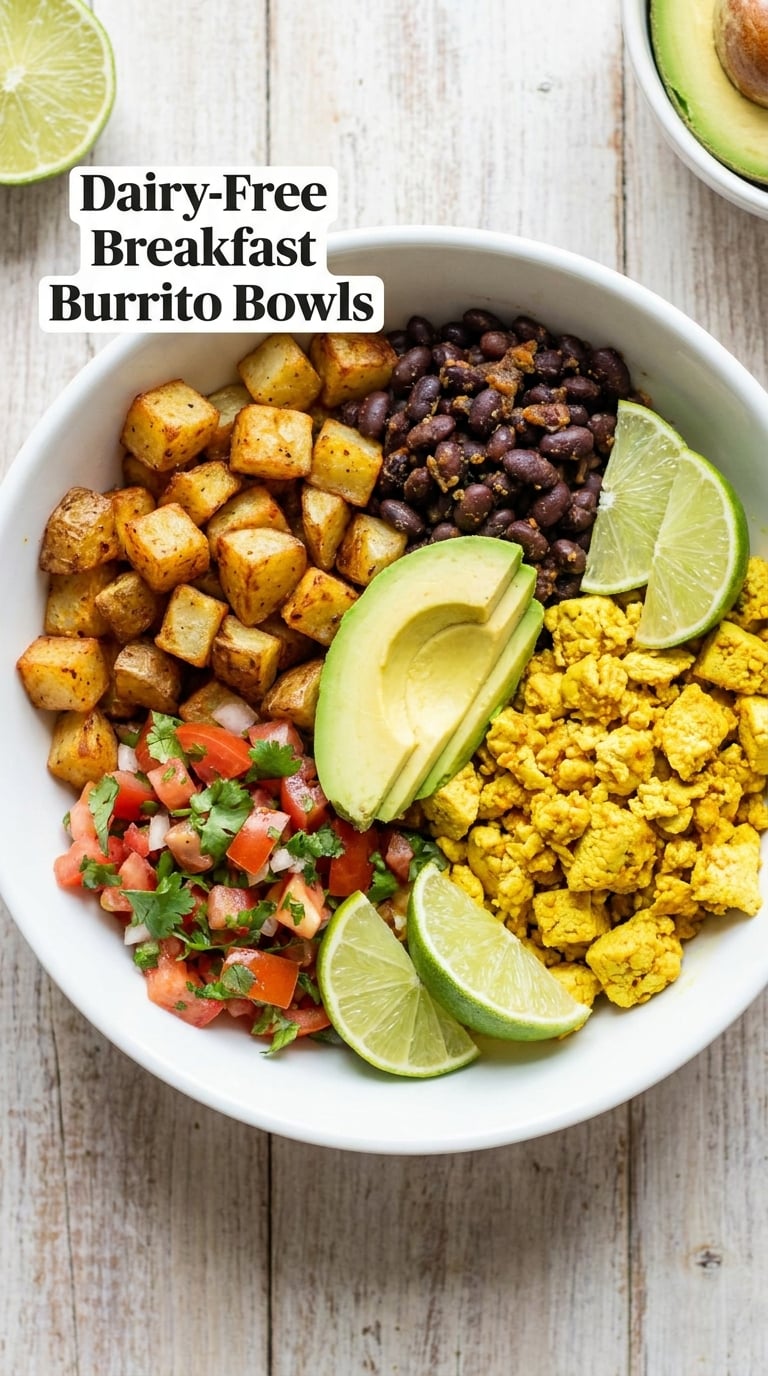 Dairy-Free Breakfast Burrito Bowls