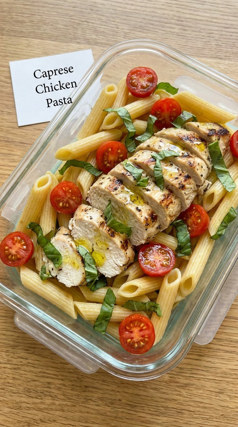 Caprese Chicken Pasta