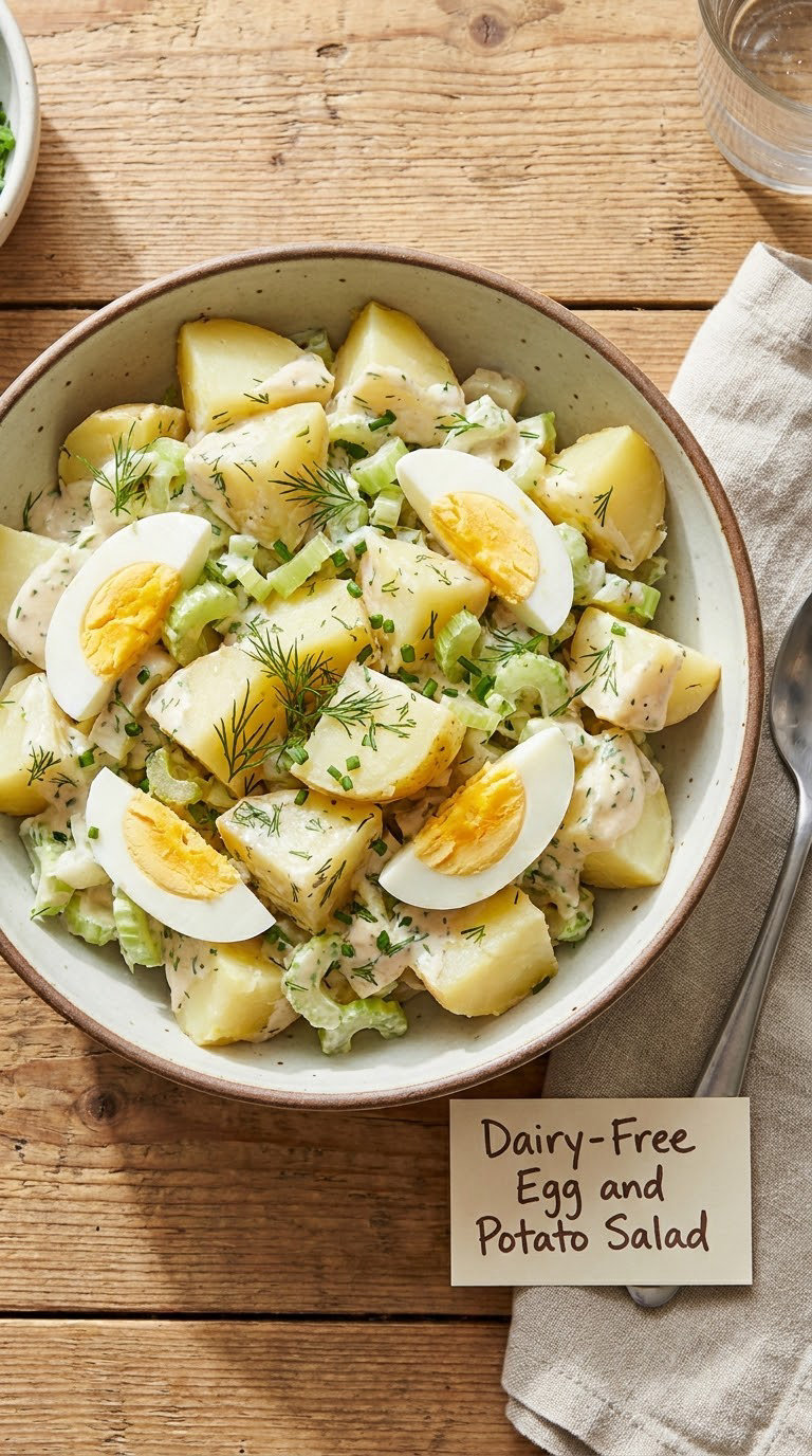 Dairy-Free Egg and Potato Salad