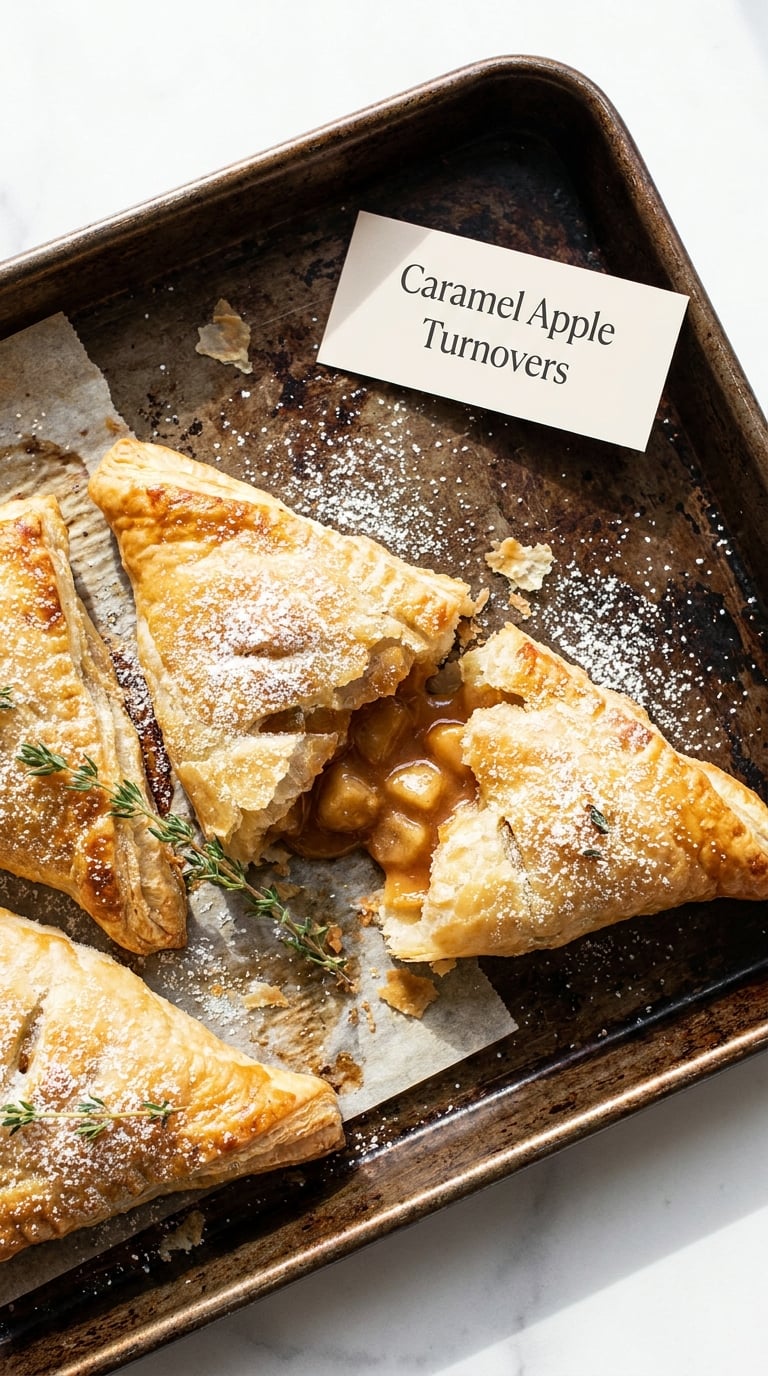 Caramel Apple Turnovers