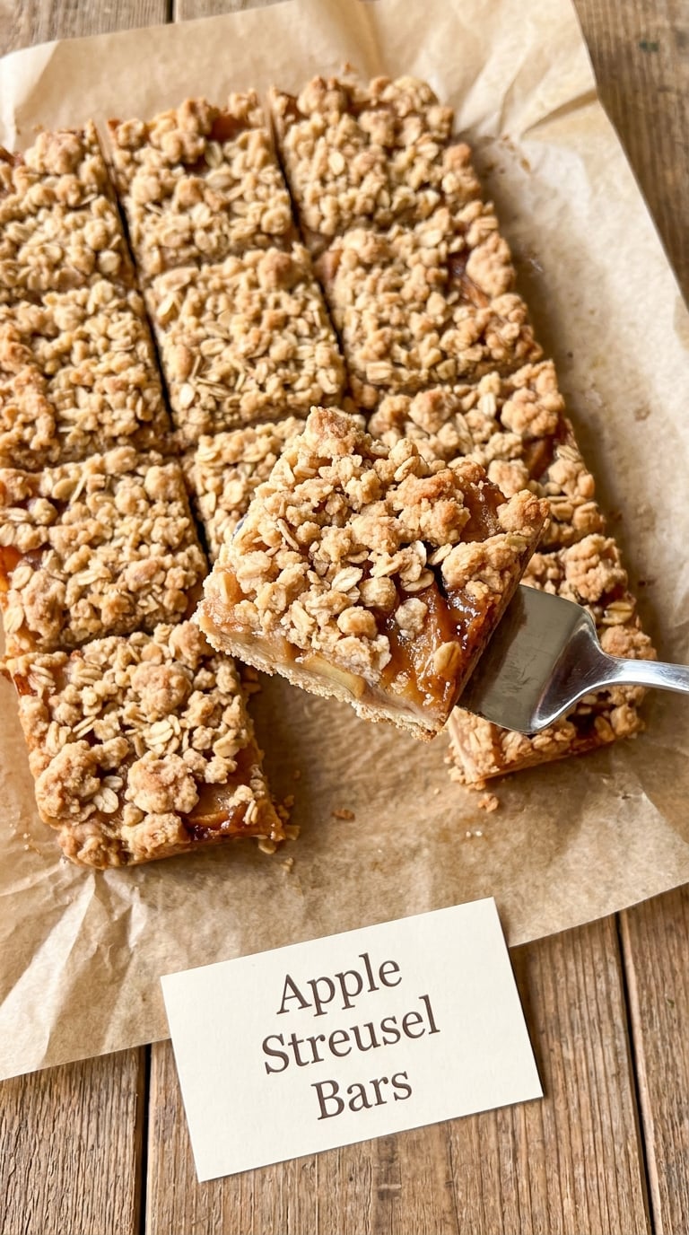 Apple Streusel Bars
