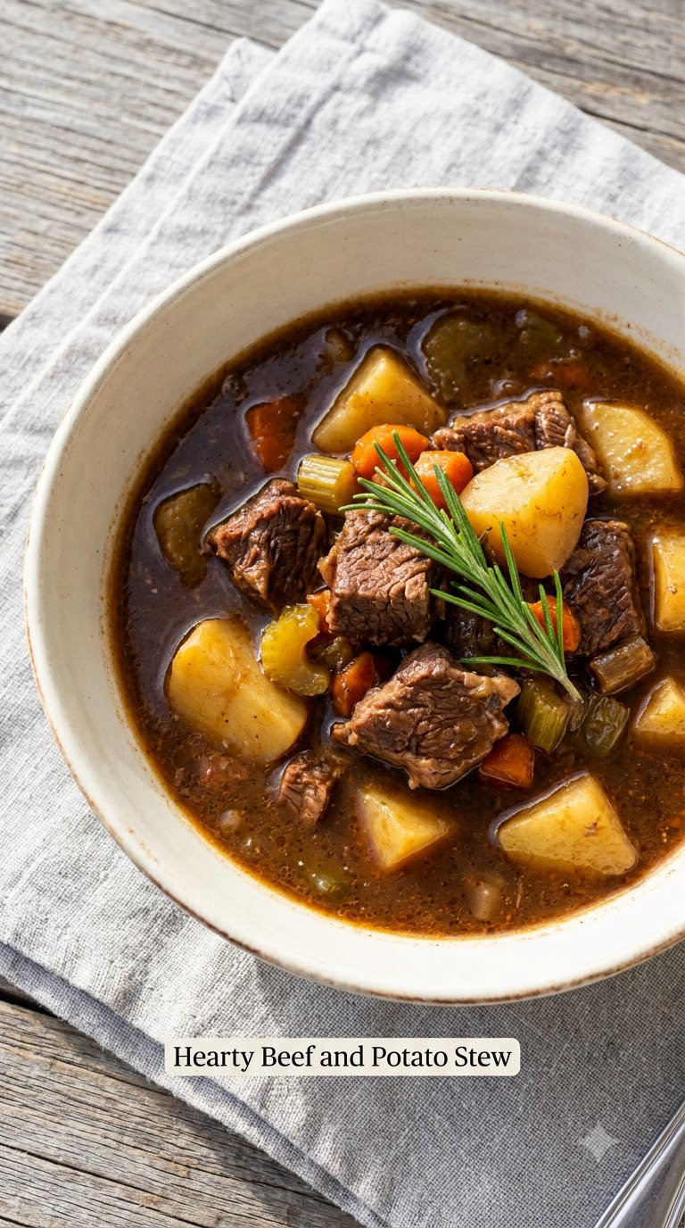 Hearty Beef and Potato Stew