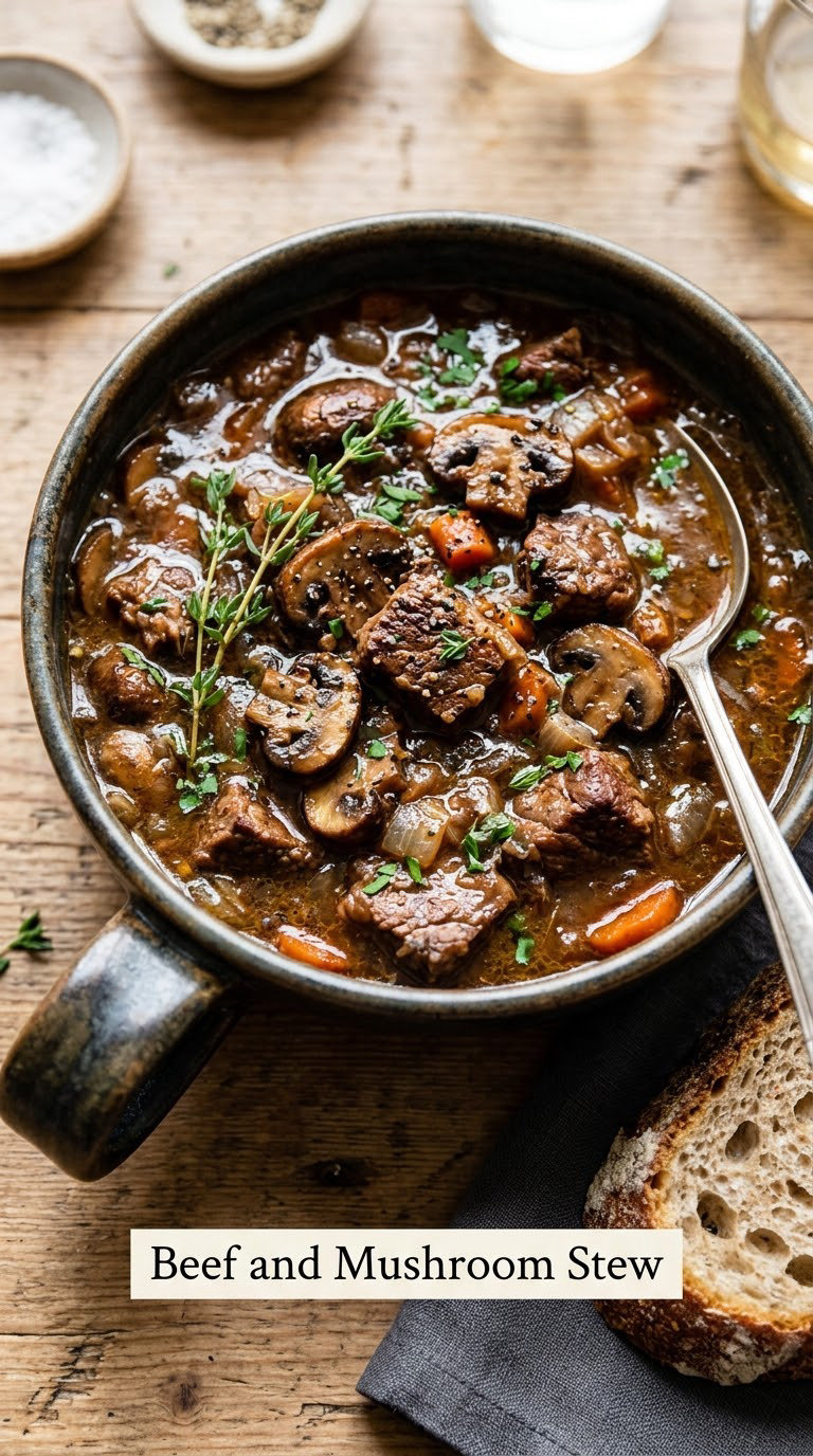 Beef and Mushroom Stew