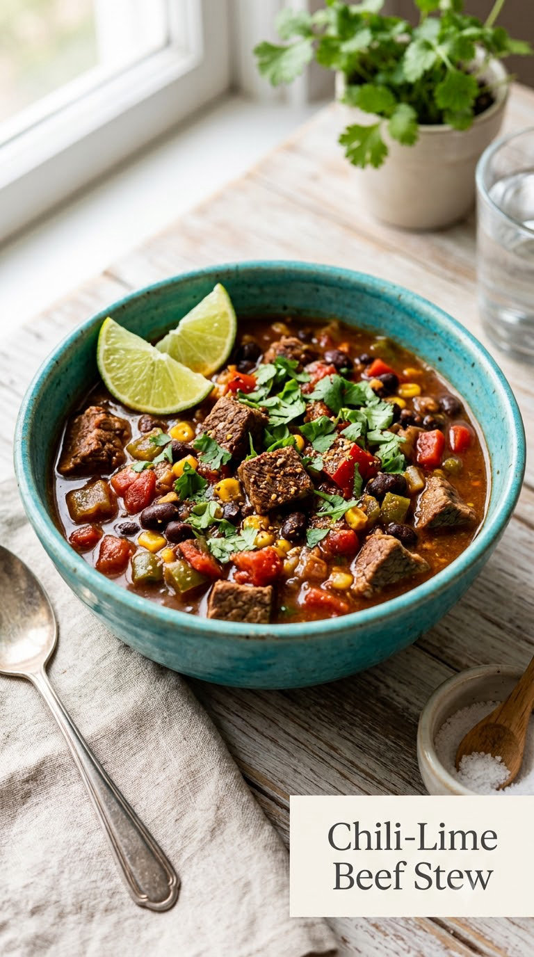 Chili-Lime Beef Stew